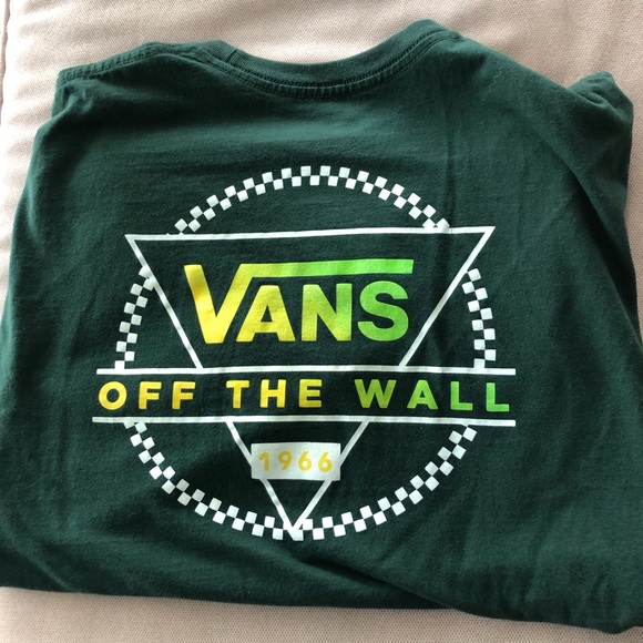 Vans Other - Vans Men’s green t-shirt, SZ M